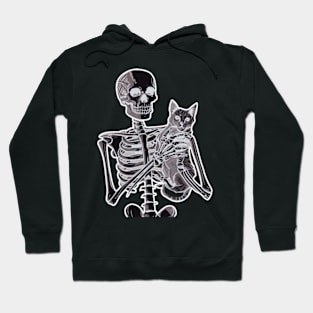 Dead But Love Cats Hoodie